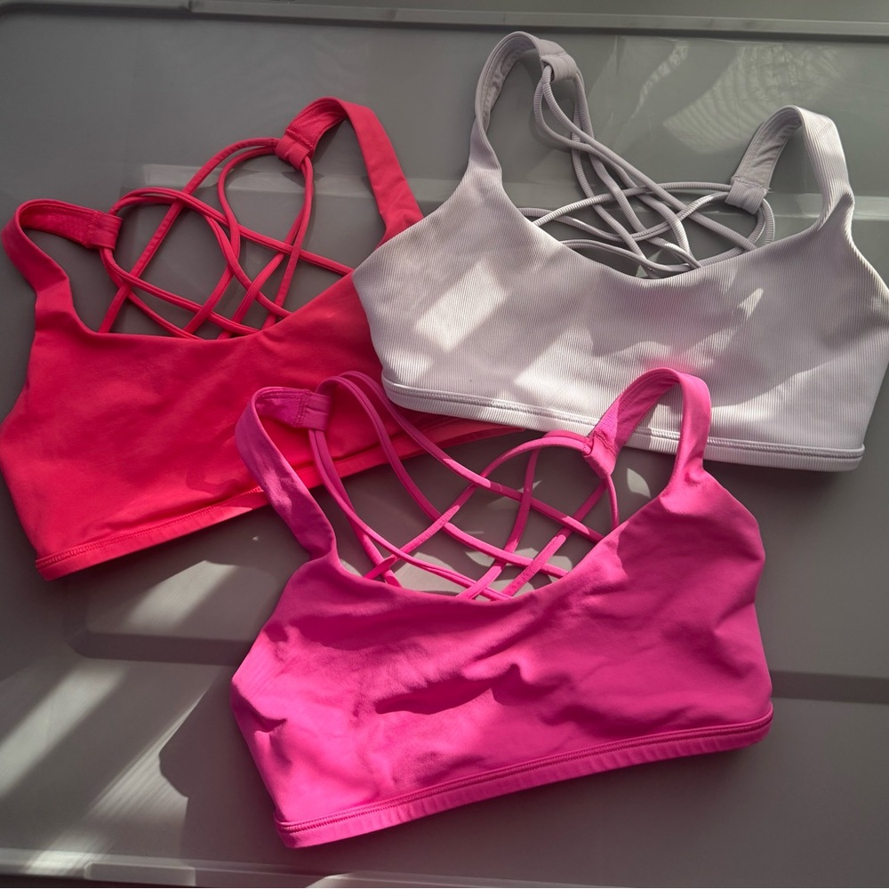 BUNDLE Lululemon Free to Be Wild Bras 6